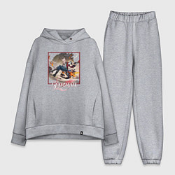 Женский костюм оверсайз Цзяоцю