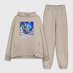 Женский костюм оверсайз Гепард