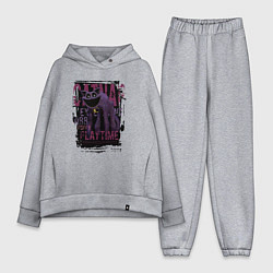 Женский костюм оверсайз Кот дремот Catnap