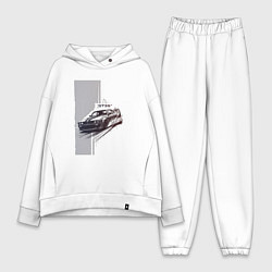 Женский костюм оверсайз Спорткар для уличной гонки