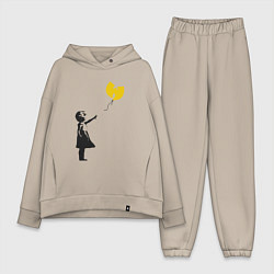 Женский костюм оверсайз Wu-Tang Banksy