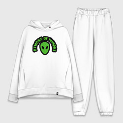 Женский костюм оверсайз Остерегайтесь людей