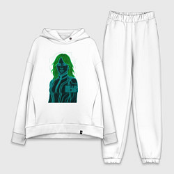 Женский костюм оверсайз Билли Айлиш из неоновых линий