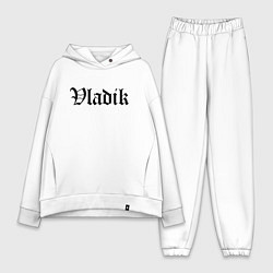 Женский костюм оверсайз Vladivostok - meme, цвет: белый