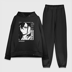 Женский костюм оверсайз Момо Аясе - Дандадан, цвет: черный