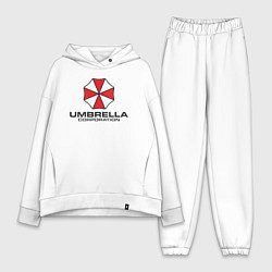 Женский костюм оверсайз Корпорация Umbrella, цвет: белый