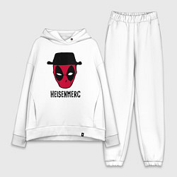Женский костюм оверсайз Heisenmerc, цвет: белый