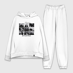 Женский костюм оверсайз Depeche Mode - Strangelove - music video shots, цвет: белый