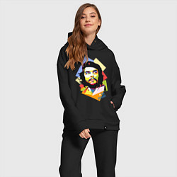 Женский костюм оверсайз Che Guevara Art, цвет: черный — фото 2