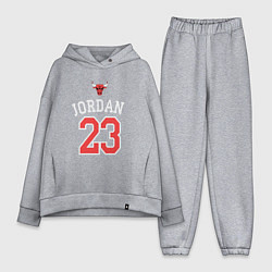 Женский костюм оверсайз Jordan 23, цвет: меланж