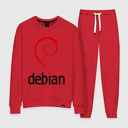 Женский костюм Debian