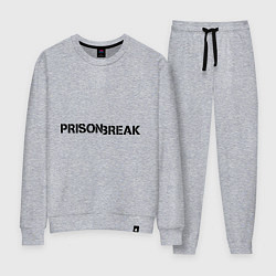Костюм хлопковый женский Prison Break, цвет: меланж