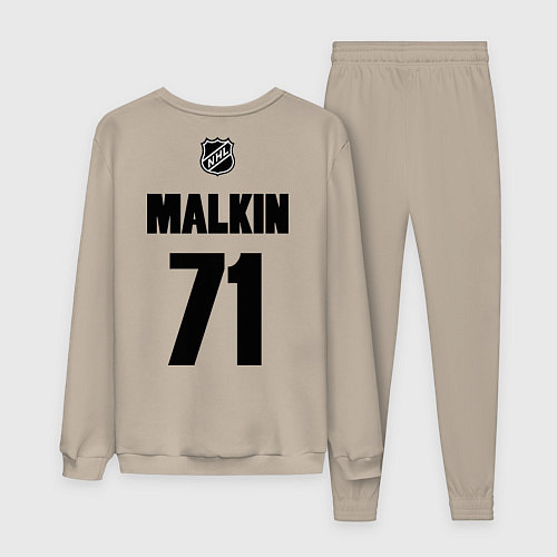 Женский костюм Pittsburgh Penguins: Malkin 71 / Миндальный – фото 2