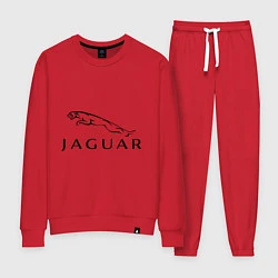 Костюм хлопковый женский Jaguar, цвет: красный