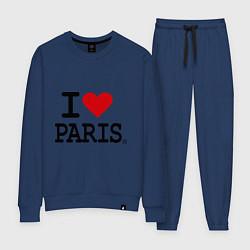 Женский костюм I love Paris