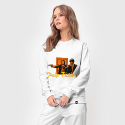 Костюм хлопковый женский Pulp Fiction, цвет: белый — фото 2