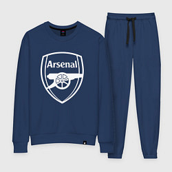Костюм хлопковый женский FC Arsenal, цвет: тёмно-синий