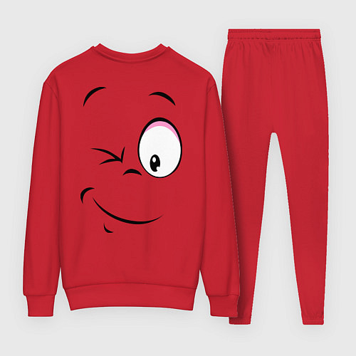 Женский костюм Позитив со всех сторон / Красный – фото 2