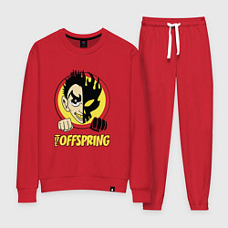 Костюм хлопковый женский The Offspring Boy, цвет: красный