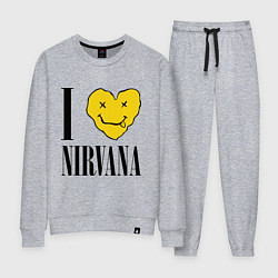 Женский костюм I love Nirvana