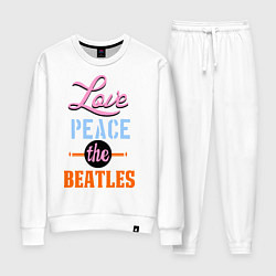Женский костюм Love peace the Beatles