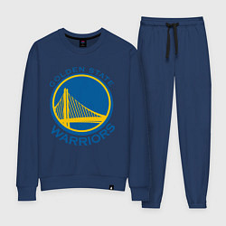 Костюм хлопковый женский Golden state Warriors, цвет: тёмно-синий