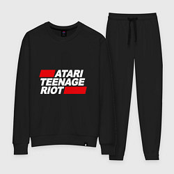 Костюм хлопковый женский Atari Teenage Riot, цвет: черный
