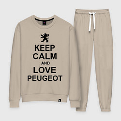 Женский костюм Keep Calm & Love Peugeot
