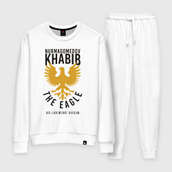 Костюм хлопковый женский Khabib: The Eagle, цвет: белый