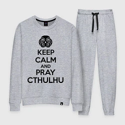 Женский костюм Keep Calm & Pray Cthulhu