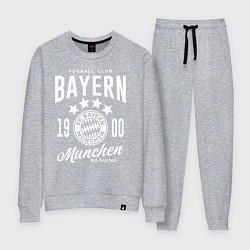 Костюм хлопковый женский Bayern Munchen 1900, цвет: меланж
