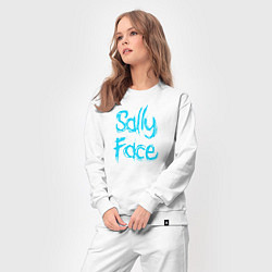 Костюм хлопковый женский SALLY FACE, цвет: белый — фото 2