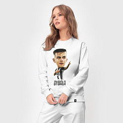 Костюм хлопковый женский Dybala, цвет: белый — фото 2