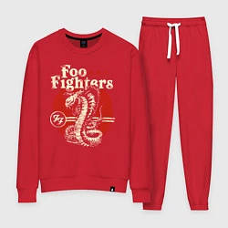 Костюм хлопковый женский Foo Fighters: FF Snake, цвет: красный