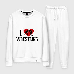 Женский костюм I love wrestling