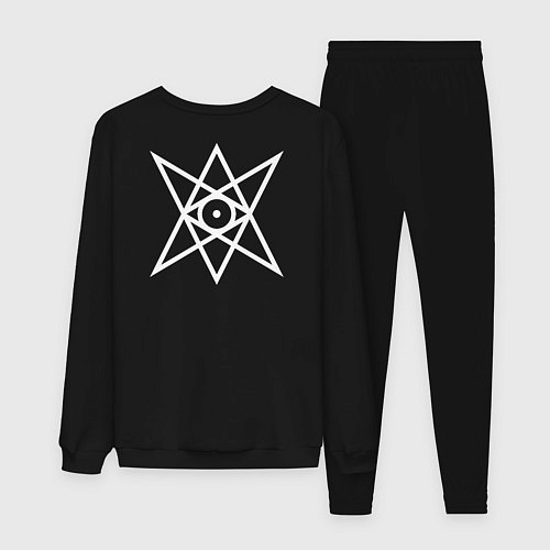 Женский костюм GHOSTEMANE НА СПИНЕ / Черный – фото 2