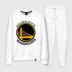 Костюм хлопковый женский GOLDEN STATE WARRIORS, цвет: белый