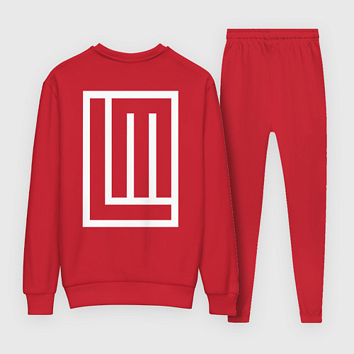 Женский костюм LINDEMANN НА СПИНЕ / Красный – фото 2