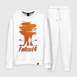 Костюм хлопковый женский Fallout 4, цвет: белый