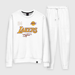 Костюм хлопковый женский KOBE BRYANT АВТОГРАФ, цвет: белый