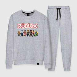 Костюм хлопковый женский ROBLOX, цвет: меланж