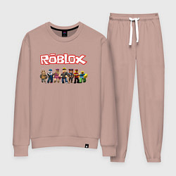 Костюм хлопковый женский ROBLOX, цвет: пыльно-розовый