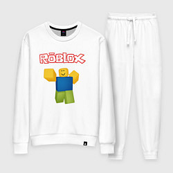Костюм хлопковый женский ROBLOX, цвет: белый
