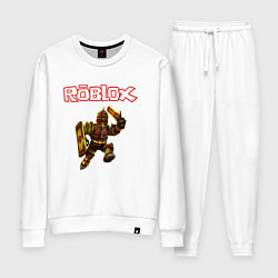 Костюм хлопковый женский ROBLOX, цвет: белый