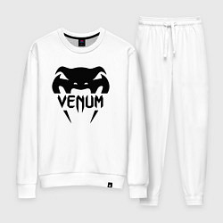 Костюм хлопковый женский Venum, цвет: белый