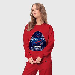 Костюм хлопковый женский NASA Z, цвет: красный — фото 2