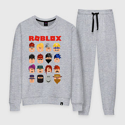 Костюм хлопковый женский ROBLOX, цвет: меланж
