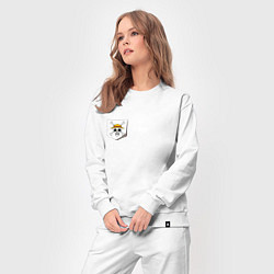 Костюм хлопковый женский One piece, цвет: белый — фото 2