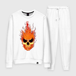 Женский костюм Fire flame skull