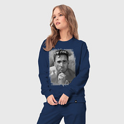 Костюм хлопковый женский Гачи Билли Херрингтон арт, цвет: тёмно-синий — фото 2